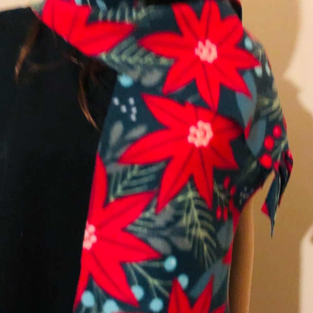 Christmas Fleece Scarf